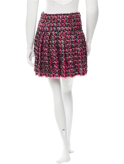 chanel tweed mini skirt|chanel two piece skirt set.